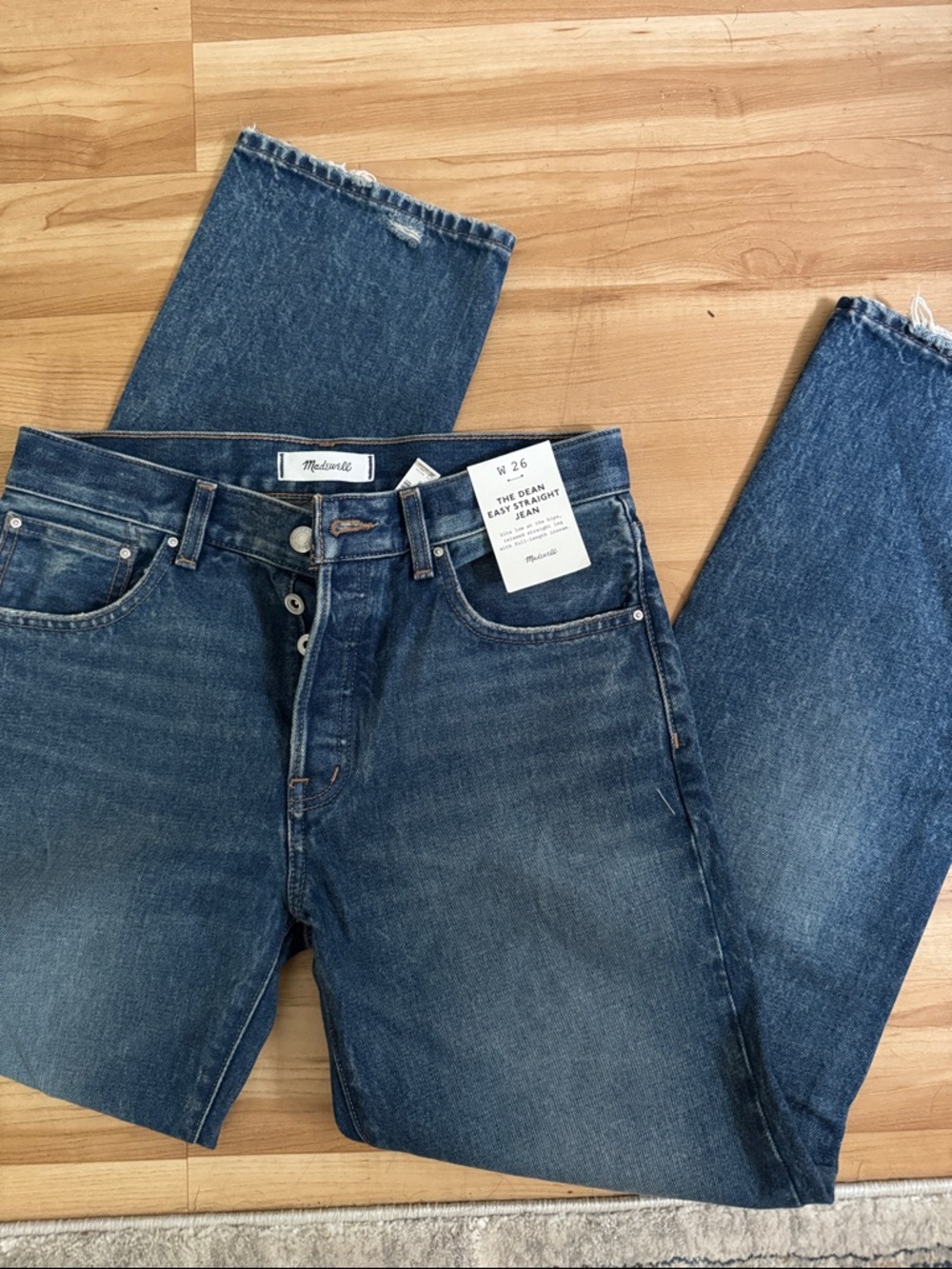 Brand new Madewell Dean Straight Jeans